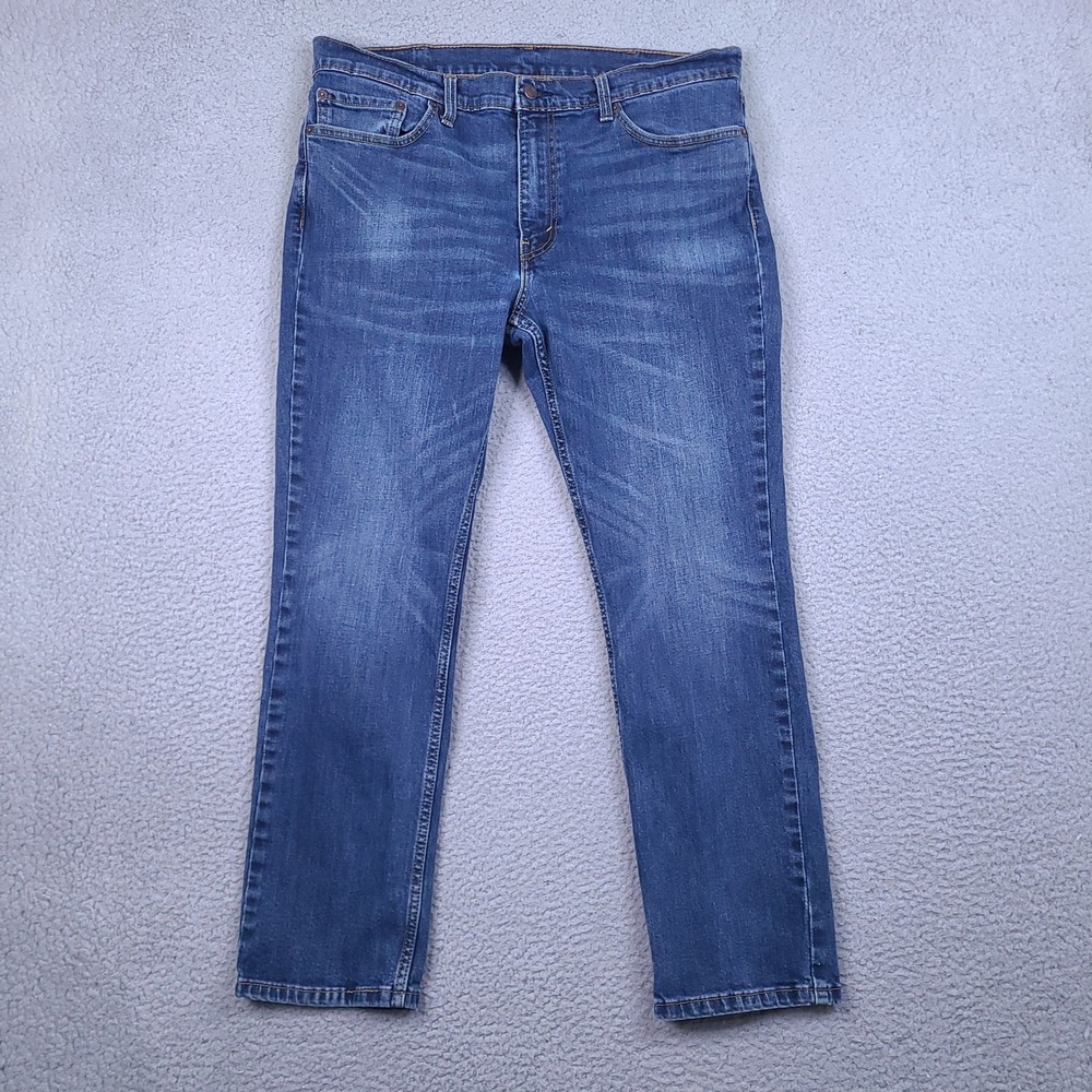 Levis 511 Slim Fit Jeans Mens 37x29 Medium Wash Blue Denim Stretch